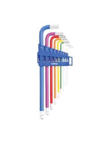 LLAVES ALLEN (XL)PUNTA BOLA JGO.9 RATIO