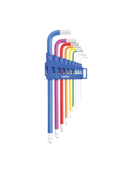 LLAVES ALLEN (XL)PUNTA BOLA JGO.9 RATIO
