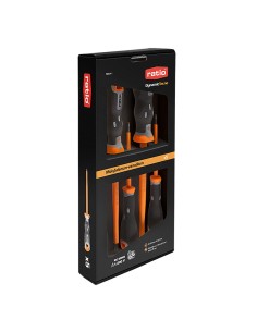DESTORNILLADOR JUEGO 5 PZ.AISLADOS VDE RATIO