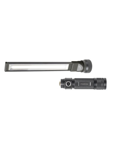LINTERNA LED CREE+COB 300 LM RATIO (1)