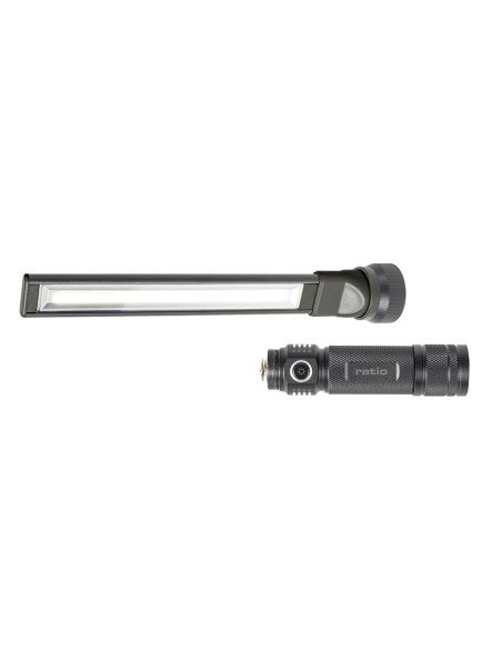 LINTERNA LED CREE+COB 300 LM RATIO (1)