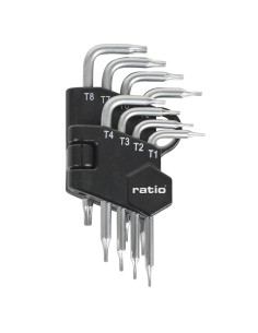LLAVES TORX SEG.JGO.8 PRECIS.RATIO