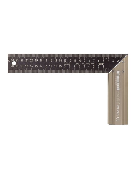 ESCUADRA CARPINTERO GRAD.25CM. RATIO