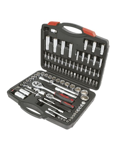 MALETIN HERR.95 PZAS.1/4"1/2"CR-V RATIO