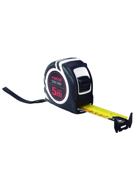 FLEXOMETRO CINTA 25/5 M. GRIP RATIO (1)