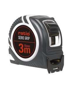 FLEXOMETRO CINTA 16/3 M. GRIP RATIO