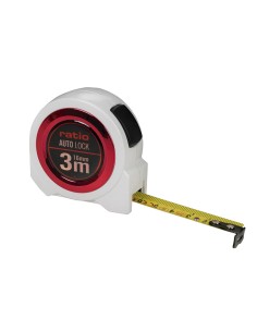 FLEXOMETRO CINTA 16/3 MT.AUTO LOCK RATIO