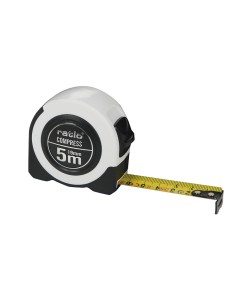 FLEXOMETRO CINTA 19/5 MTS.COMPRESS RATIO