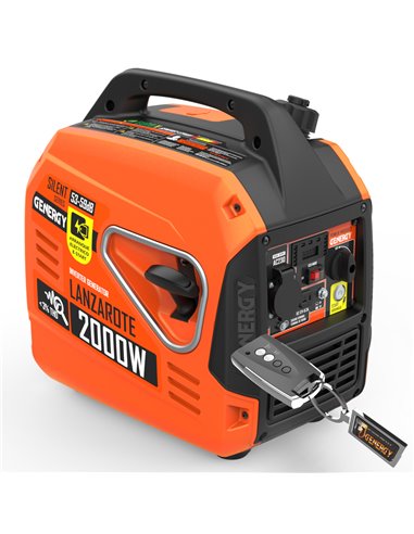 Generador 2000W-230V Inverter Arranque Eléctrico Control Remoto Modelo Lanzarote RC