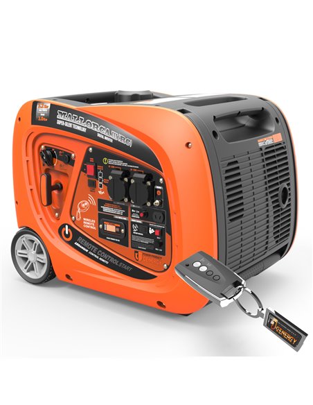 Generador 3200W-230V Inverter Arranque Eléctrico Control Remoto Modelo Mallorca III RC