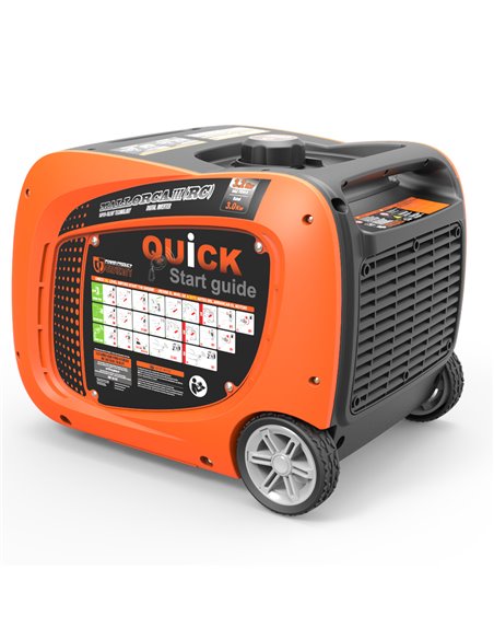 Generador 3200W-230V Inverter Arranque Eléctrico Control Remoto Modelo Mallorca III RC