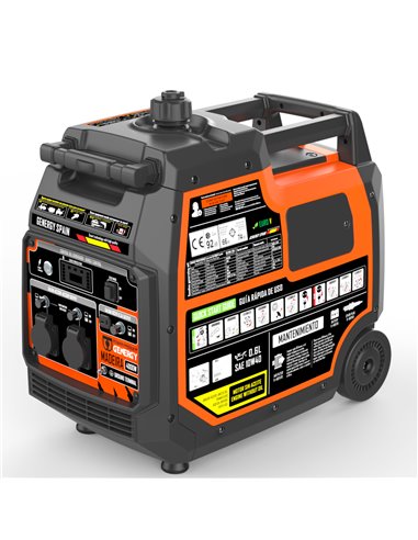 Generador 4000W-230V Inverter Arranque Eléctrico Modelo Madeira