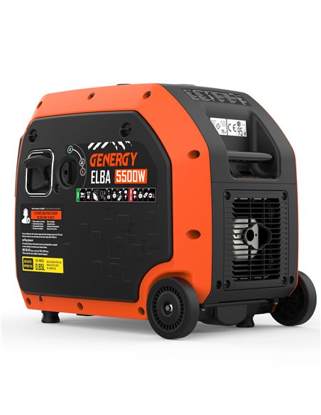 Generador 5500W-230V Inverter Arranque Eléctrico Control Remoto Modelo Elba RC