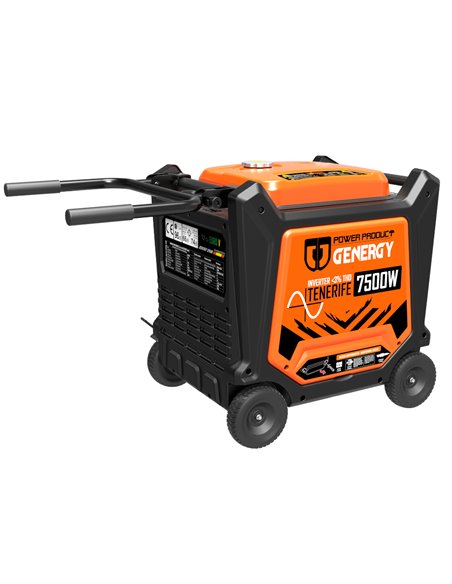 Generador 7500W-230V Inverter Arranque Eléctrico Control Remoto Modelo Tenerife II RC
