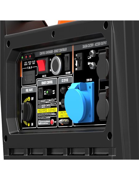 Generador 7500W-230V Inverter Arranque Eléctrico Control Remoto Modelo Tenerife II RC