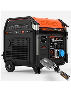 Generador 7500W-230V Inverter Silencioso Arranque Eléctrico Control Remoto Modelo Creta-RC Silent