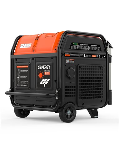 Generador 7500W-230V Inverter Silencioso Arranque Automático Apoyo Solar Modelo Creta-SOL Silent