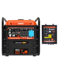 Generador 7500W-230V Inverter Arranque Automático Fallo de Red Modelo Creta-ATS 2