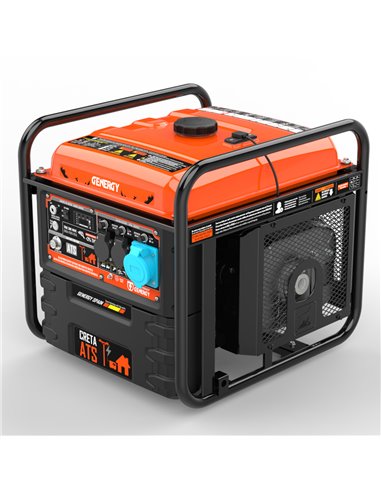 Generador 7500W-230V Inverter Arranque Automático Fallo de Red Modelo Creta-ATS
