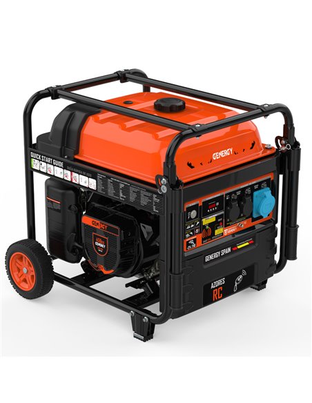 Generador 1100W-230V Inverter Arranque Eléctrico Control Remoto Modelo Azores-RC