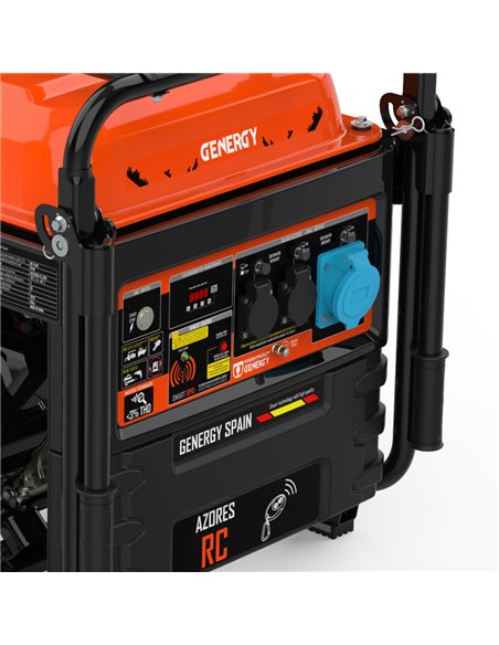 Generador 1100W-230V Inverter Arranque Eléctrico Control Remoto Modelo Azores-RC
