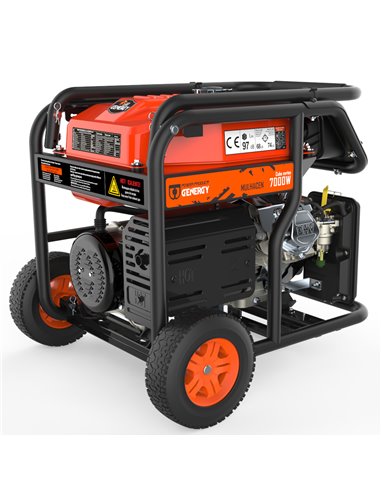 Generador 7000W-230V Gasolina Arranque Manual Modelo Mulhacen