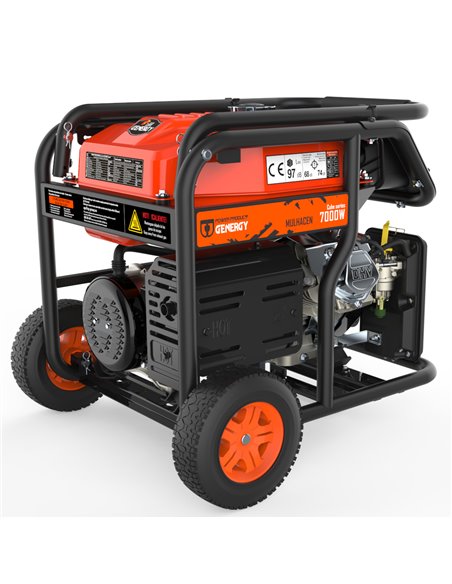 Generador 7000W-230V Gasolina Arranque Manual Modelo Mulhacen