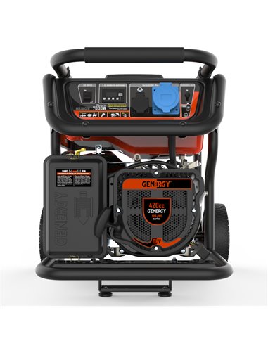 Generador 7000W-230V Gasolina Arranque Manual Modelo Mulhacen