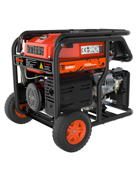 Generador 7000W-230V Gasolina Arranque Automático Fallo de Red Modelo Mulhacen-ATS