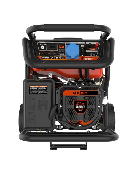 Generador 7000W-230V Gasolina Arranque Automático Fallo de Red Modelo Mulhacen-ATS