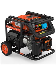 Generador 4500W-230V Gasolina Arranque Automático Apoyo Solar Modelo Moncayo-SOL 2