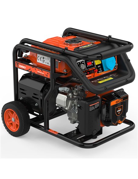 Generador 4500W-230V Gasolina Arranque Automático Apoyo Solar Modelo Moncayo-SOL