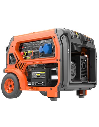 Generador 7000W-230V Gasolina Arranque Eléctrico Modelo Baqueira RC