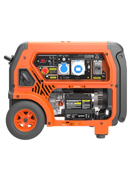 Generador 7000W-230V Gasolina Arranque Eléctrico Modelo Ezcaray-S
