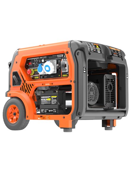 Generador 7000W-230V Gasolina Arranque Eléctrico Modelo Baqueira-S