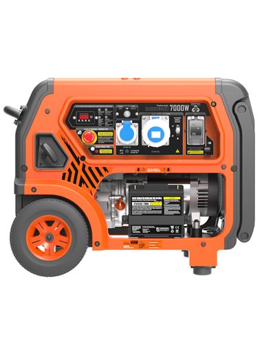 Generador 7000W-230V Gasolina Arranque Eléctrico Modelo Baqueira-S