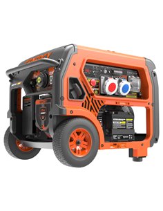 Generador 7000W-400V 6500W-230V Gasolina Trifásico Arranque Eléctrico Modelo Formigal-S