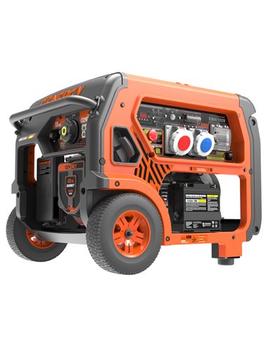 Generador 7000W-400V 6500W-230V Gasolina Trifásico Arranque Eléctrico Modelo Formigal-S