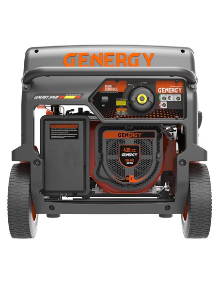 Generador 7000W-400V 6500W-230V Gasolina Trifásico Arranque Eléctrico Modelo Formigal-S