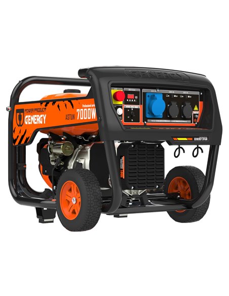 Generador 7000W-230V Gasolina Arranque Eléctrico Modelo Astún
