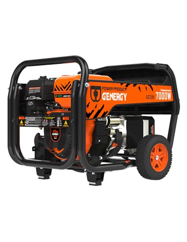 Generador 7000W-230V Gasolina Arranque Eléctrico Modelo Astún