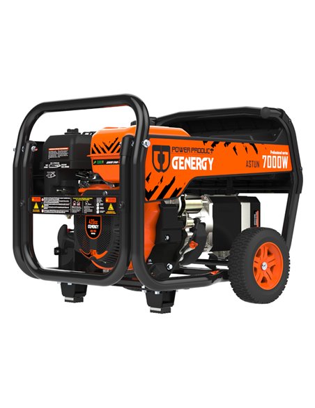 Generador 7000W-230V Gasolina Arranque Eléctrico Modelo Astún
