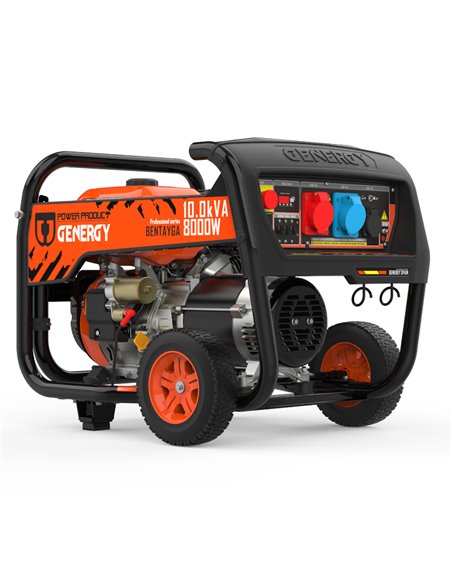 Generador 8000W-400V 7000W-230V Gasolina Trifásico Arranque Eléctrico Modelo Bentayga