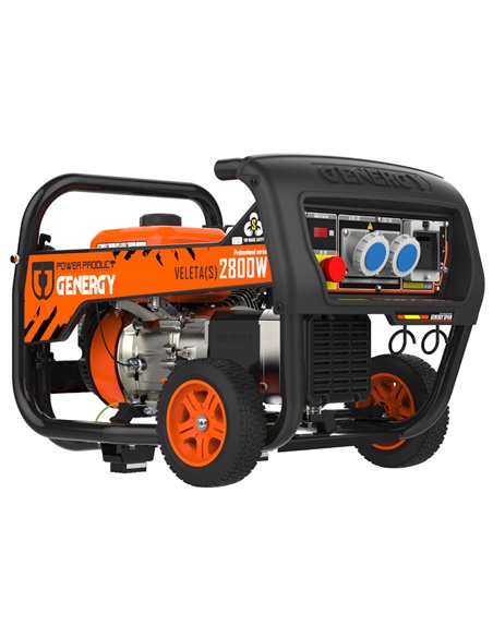 Generador 2800W-230V Gasolina Arranque Manual Modelo Veleta-S