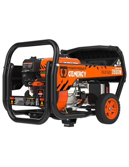 Generador 2800W-230V Gasolina Arranque Manual Modelo Veleta-S