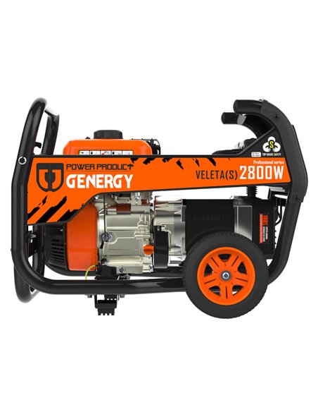 Generador 2800W-230V Gasolina Arranque Manual Modelo Veleta-S