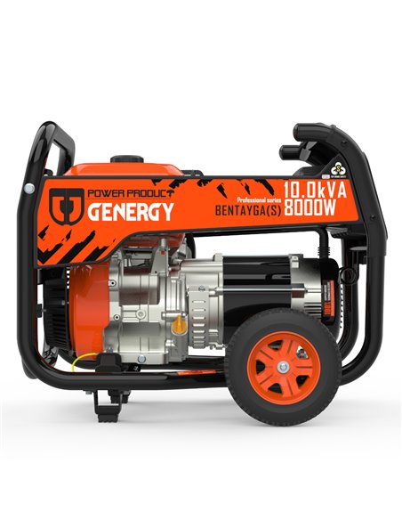 Generador 8000W-400V 7000W-230V Gasolina Trifásico Arranque Manual Modelo Bentayga-S