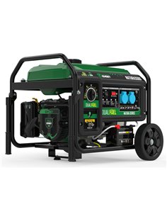 Generador 3300W-230V Gas y Gasolina Arranque Eléctrico Modelo Natura 3500