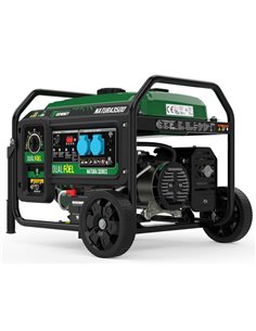 Generador 3300W-230V Gas y Gasolina Arranque Eléctrico Modelo Natura 3500 2