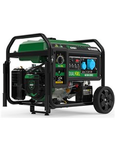 Generador 5500W-230V Gas y Gasolina Arranque Eléctrico Modelo Natura 6000